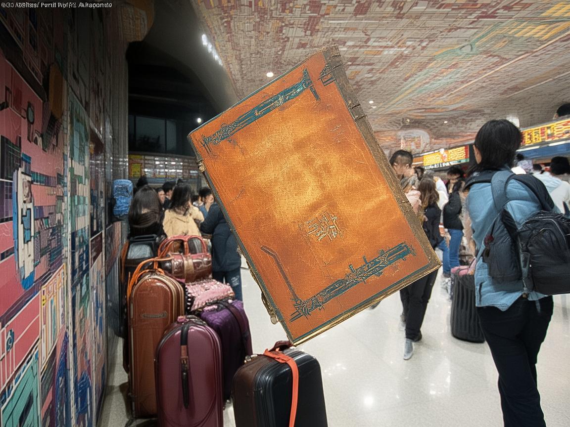 Xi’an Arrival: My Airport Survival Guide with a Trusty Guidebook